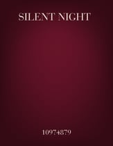 Silent Night SAB choral sheet music cover